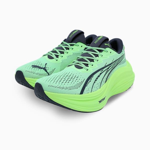 MagMax NITRO™ Men's Running Shoes, Fizzy Apple-Galactic Gray, extralarge-IND