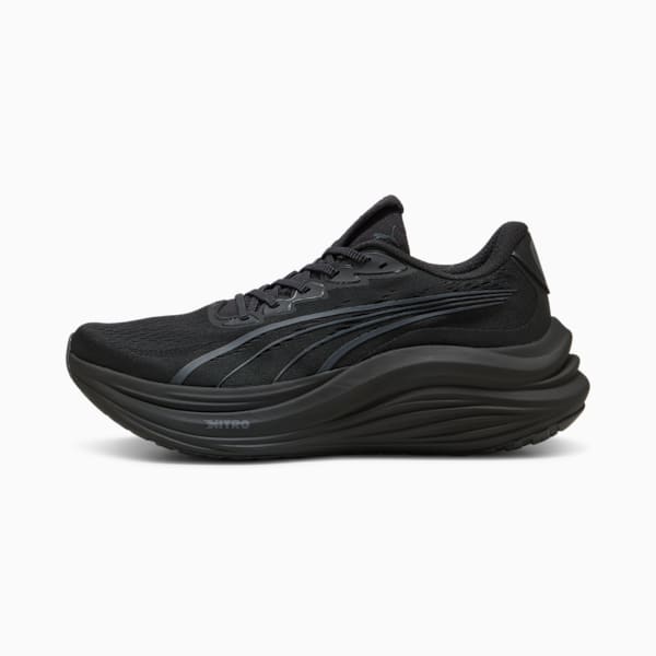 Chaussures de course MagMax NITRO™ Homme, PUMA Black-Galactic Gray, extralarge