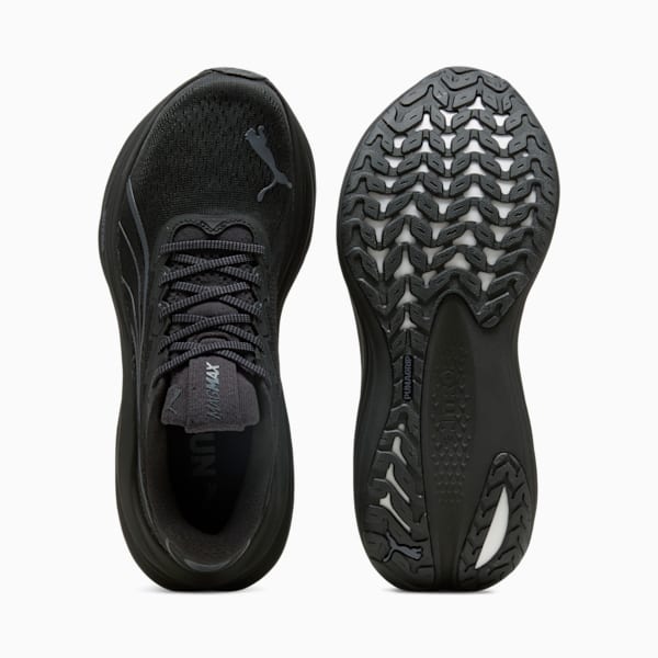 MagMax NITRO™ Men's Running Shoes, PUMA Black-Galactic Gray, extralarge