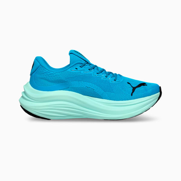 MagMax NITRO™ Men's Maximum Cushioning Running Shoes, Speed Blue-Mint Melt, extralarge-IND