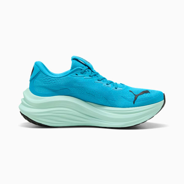 Tenis de correr MagMax NITRO para hombre, Speed Blue-Mint Melt, extralarge