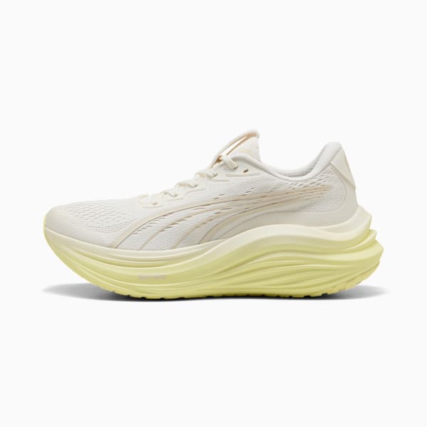Tenis de correr MagMax NITRO para hombre, Warm White-Gold Moon, extralarge