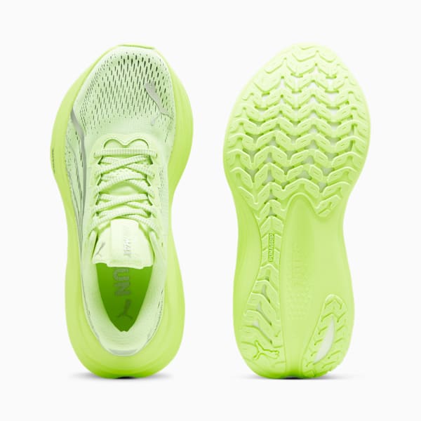 MagMax NITRO™ Women's Running Shoes, Fizzy Apple-PUMA Silver, extralarge