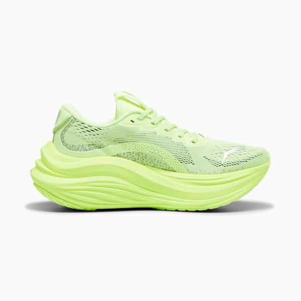 MagMax NITRO™ Women's Running Shoes, Fizzy Apple-PUMA Silver, extralarge