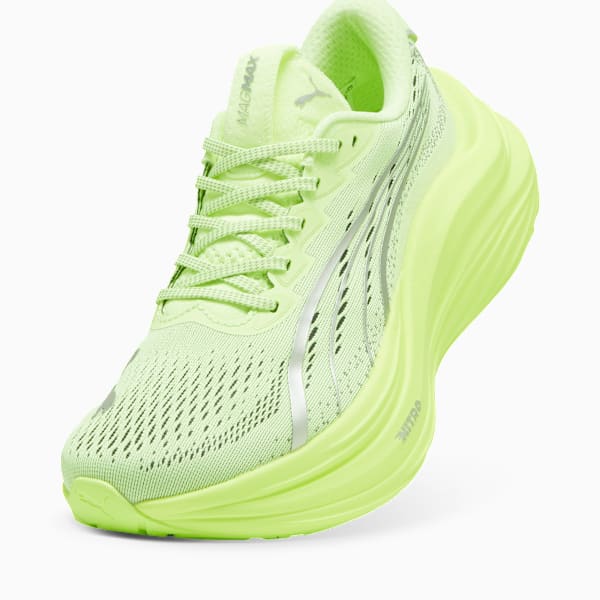 MagMax NITRO™ Running Shoes Women, Fizzy Apple-PUMA Silver, extralarge-GBR