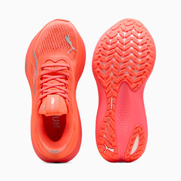 MagMax NITRO™ Women's Running Shoes, Glowing Red-PUMA Silver, extralarge