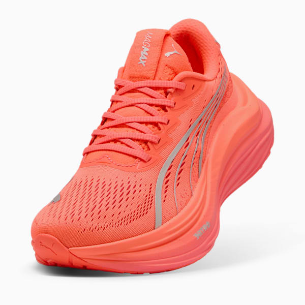 MagMax NITRO™ Women's Running Shoes, Glowing Red-PUMA Silver, extralarge