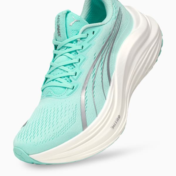 MagMax NITRO™ Women's Maximum Cushioning Running Shoes, Mint Melt-Speed Blue, extralarge-IND