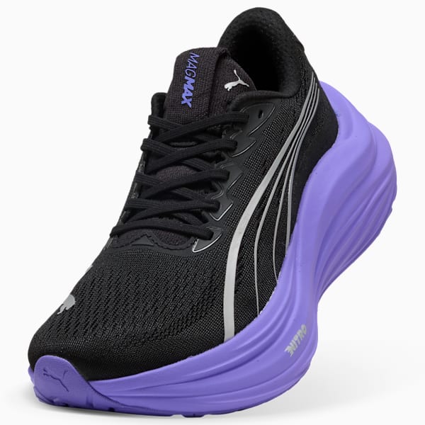 MagMax NITRO™ Running Shoes Women, PUMA Black-Dark Amethyst, extralarge-GBR