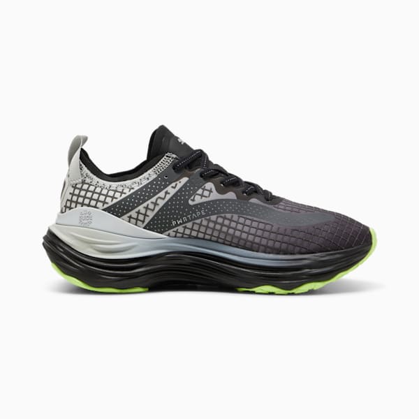 ForeverRun NITRO™ Water-Repellent Women's Running Shoes, PUMA Black-Glacial Gray-Fizzy Apple, extralarge