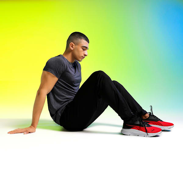 FlexFocus Lite ModernRunning Shoes, For All Time Red-PUMA Black, extralarge-IND