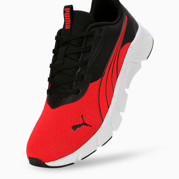 FlexFocus Lite ModernRunning Shoes, For All Time Red-PUMA Black, extralarge-IND