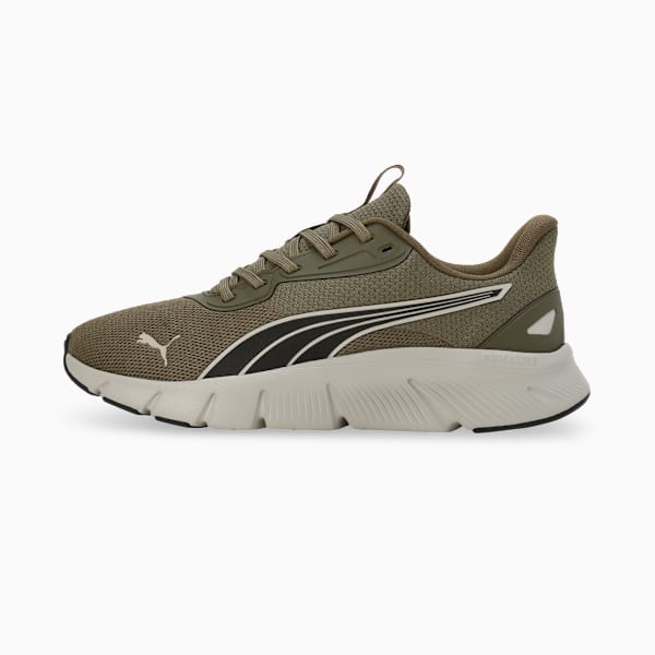 FlexFocus Lite ModernRunning Shoes, PUMA Olive-Desert Dust, extralarge-IND