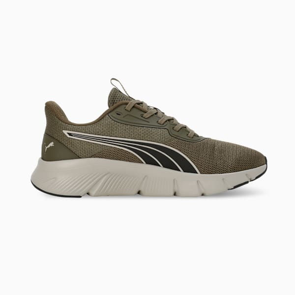 FlexFocus Lite ModernRunning Shoes, PUMA Olive-Desert Dust, extralarge-IND