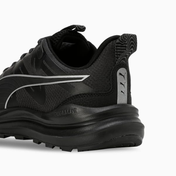 Reflect Lite Trail PTX Running Shoes, PUMA Black-PUMA Silver-Cool Dark Gray, extralarge-IND