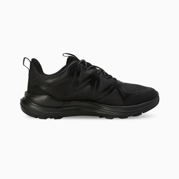 Reflect Lite Trail PTX Running Shoes, PUMA Black-PUMA Silver-Cool Dark Gray, extralarge-IND