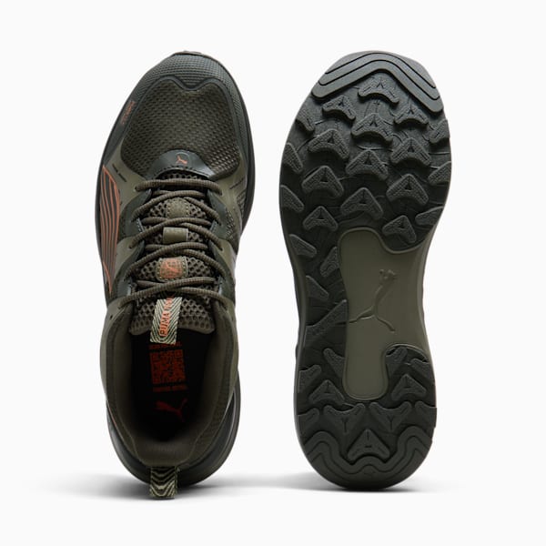 Reflect Lite Trail PTX Running Shoes, Dark Olive-PUMA Olive-Maple Syrup, extralarge