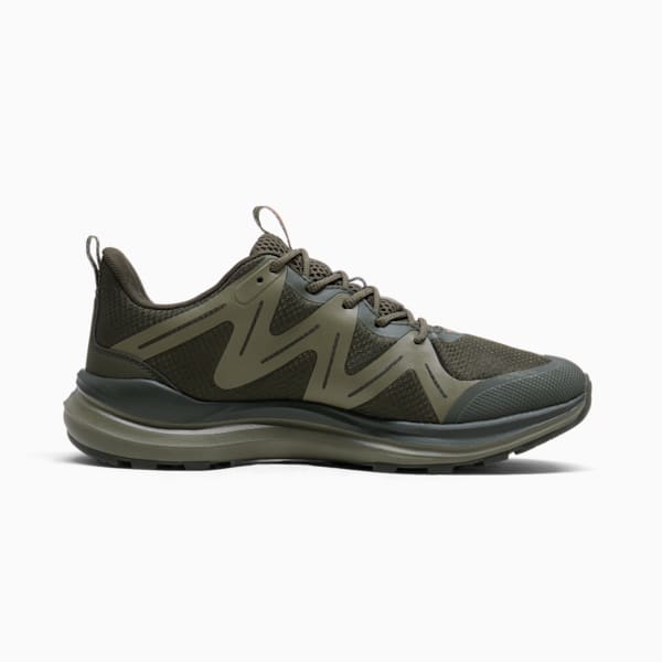 Reflect Lite Trail PTX Running Shoes, Dark Olive-PUMA Olive-Maple Syrup, extralarge