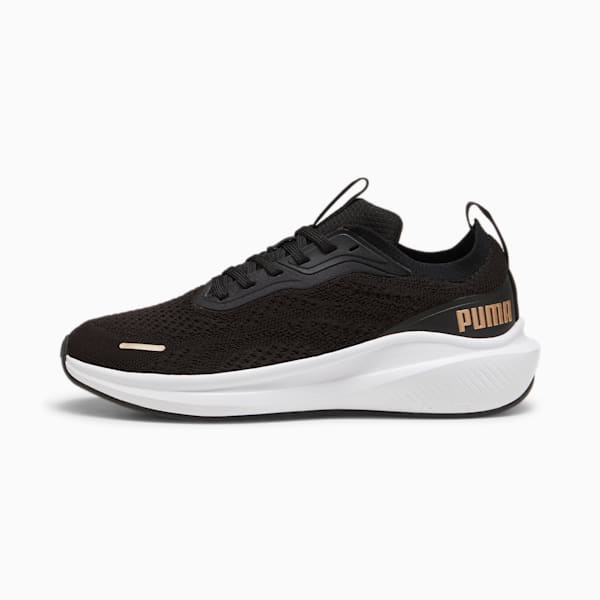 ユニセックス スカイロケット ライト エンジニアード ランニングシューズ, PUMA Black-PUMA Gold, extralarge-JPN