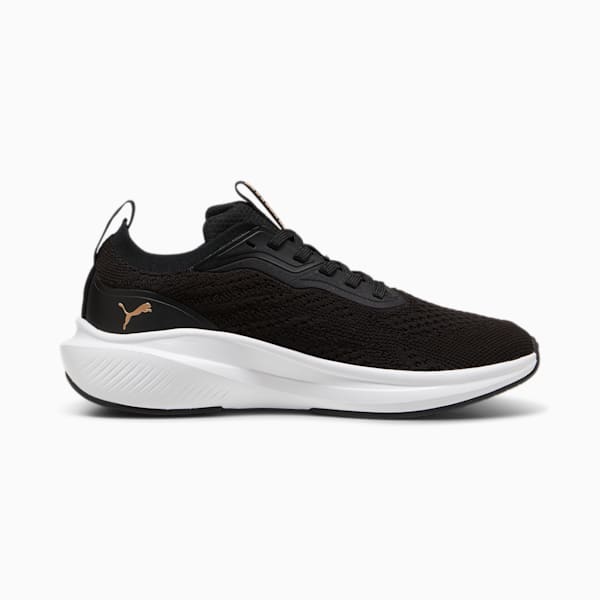 ユニセックス スカイロケット ライト エンジニアード ランニングシューズ, PUMA Black-PUMA Gold, extralarge-JPN