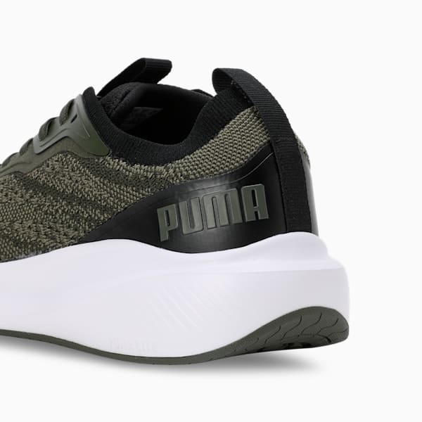 Skyrocket Lite Engineered Running Shoes, Dark Olive-PUMA Black, extralarge-IND