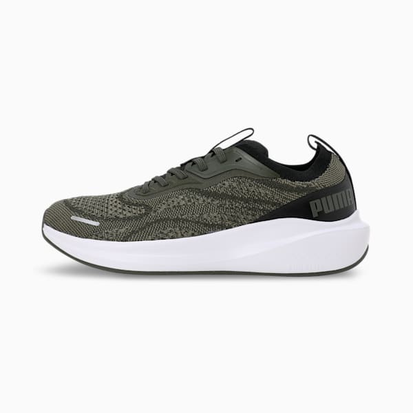 Skyrocket Lite Engineered Running Shoes, Dark Olive-PUMA Black, extralarge-IND