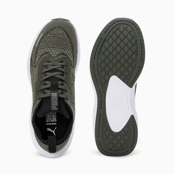 Skyrocket Lite Engineered Running Shoes, Dark Olive-PUMA Black, extralarge-IND