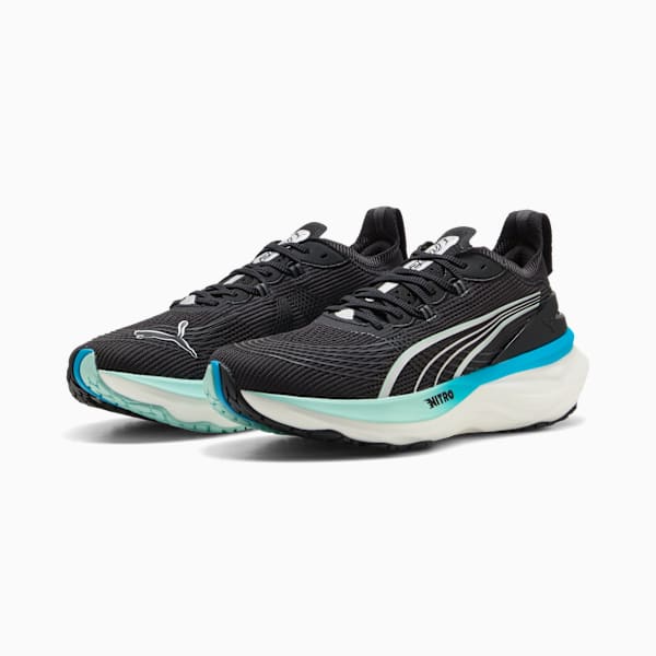 Tenis de running ForeverRun NITRO™ 2 para hombre, PUMA Black-Speed Blue, extralarge