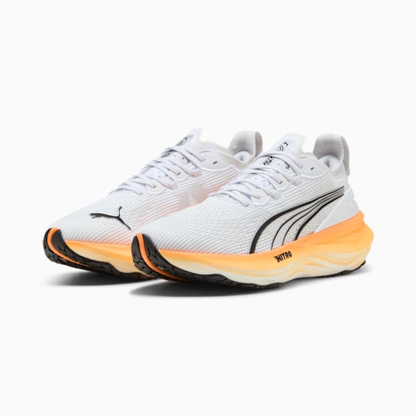 ForeverRun NITRO™ 2 Running Shoes Men, PUMA White-Heat Fire, extralarge-GBR