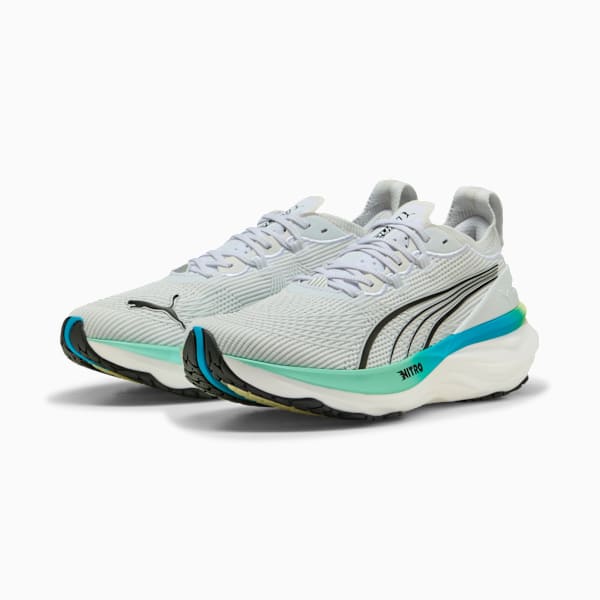 ForeverRun NITRO™ 2 Running Shoes Men, PUMA White-Speed Blue, extralarge-GBR