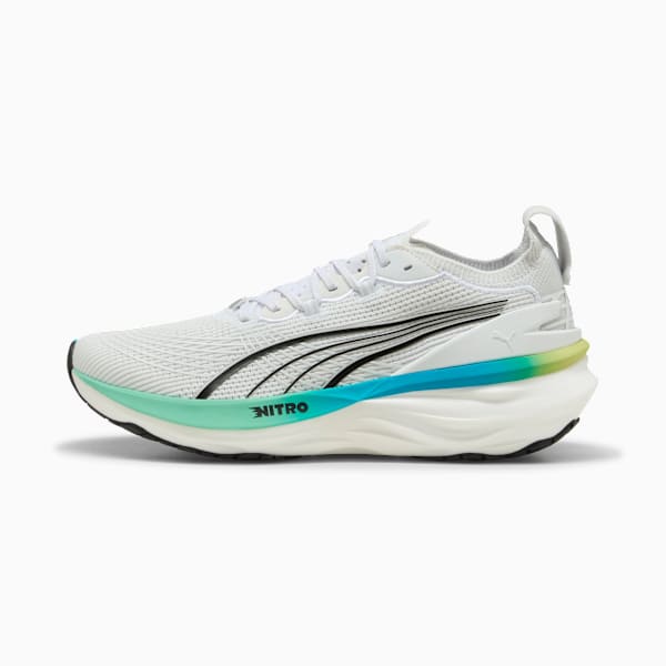 ForeverRun NITRO™ 2 Running Shoes Men, PUMA White-Speed Blue, extralarge-GBR