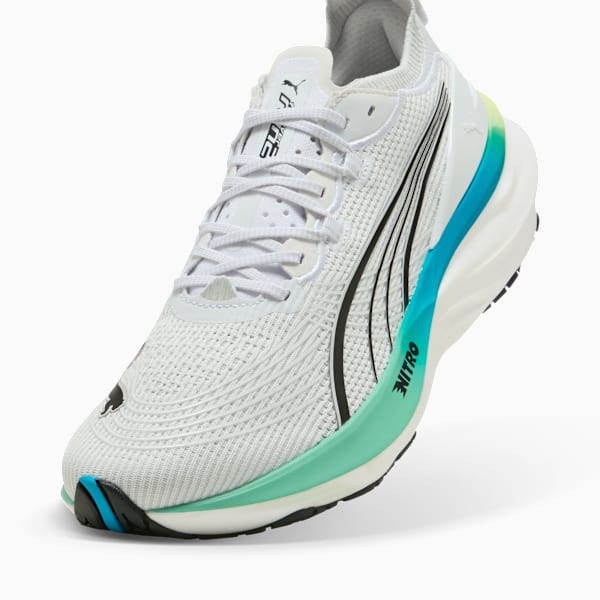 ForeverRun NITRO™ 2 Running Shoes Men, PUMA White-Speed Blue, extralarge-GBR