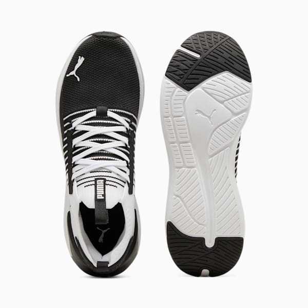 Chaussures de course à pied SOFTRIDE Symmetry Fuzion Homme, PUMA Black-Cool Dark Gray-PUMA White, extralarge