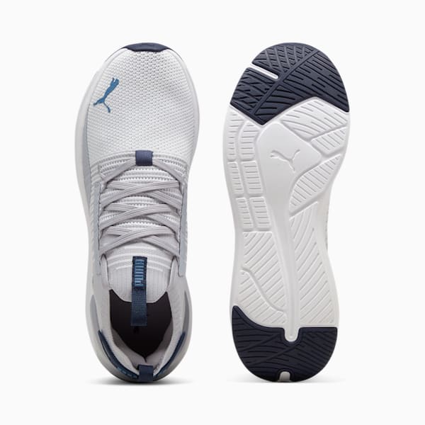 Tenis unisex SOFTRIDE Symmetry Fuzion, Gray Fog-Silver Mist-Blue Horizon, extralarge