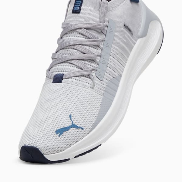 Tenis unisex SOFTRIDE Symmetry Fuzion, Gray Fog-Silver Mist-Blue Horizon, extralarge