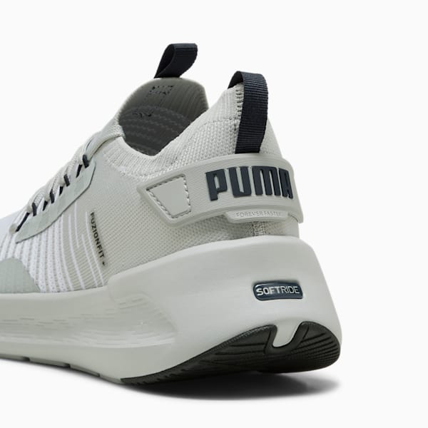Chaussures de course à pied SOFTRIDE Symmetry Fuzion Homme, PUMA White-Cool Light Gray-PUMA Navy, extralarge