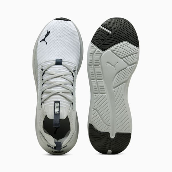 Chaussures de course à pied SOFTRIDE Symmetry Fuzion Homme, PUMA White-Cool Light Gray-PUMA Navy, extralarge