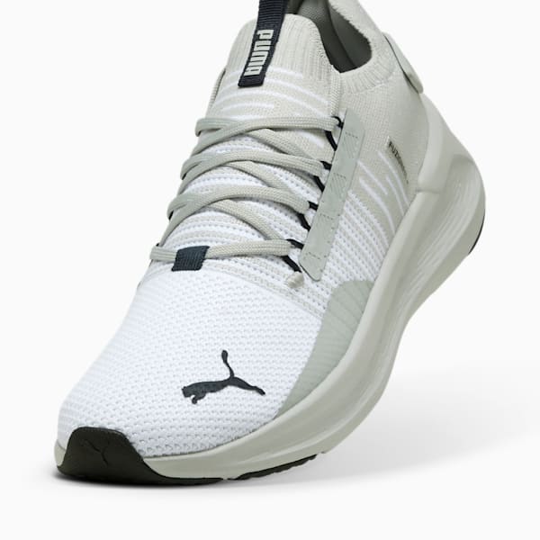 Chaussures de course à pied SOFTRIDE Symmetry Fuzion Homme, PUMA White-Cool Light Gray-PUMA Navy, extralarge