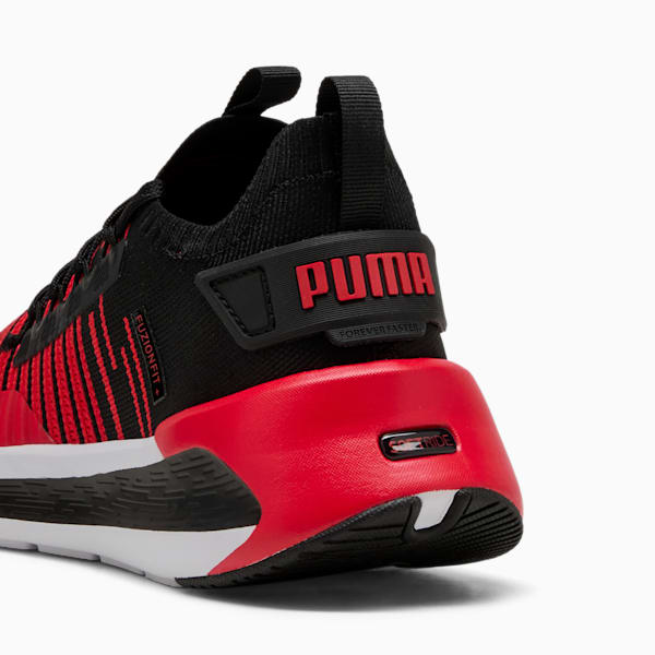 Chaussures de course à pied SOFTRIDE Symmetry Fuzion Homme, For All Time Red-PUMA Black-PUMA White, extralarge