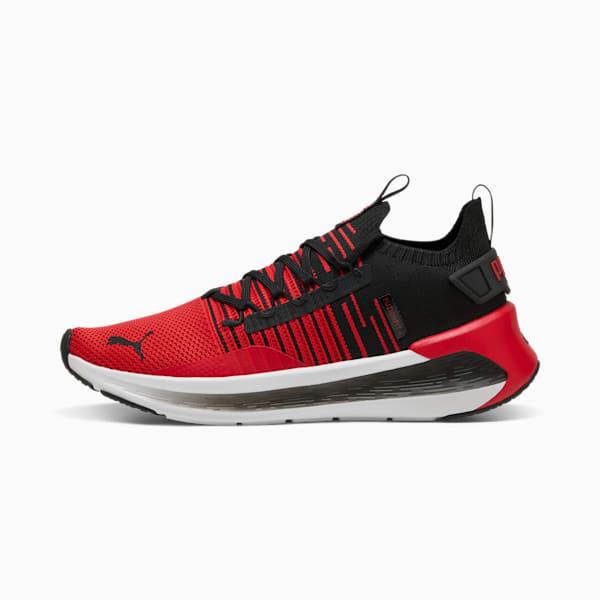 Chaussures de course à pied SOFTRIDE Symmetry Fuzion Homme, For All Time Red-PUMA Black-PUMA White, extralarge