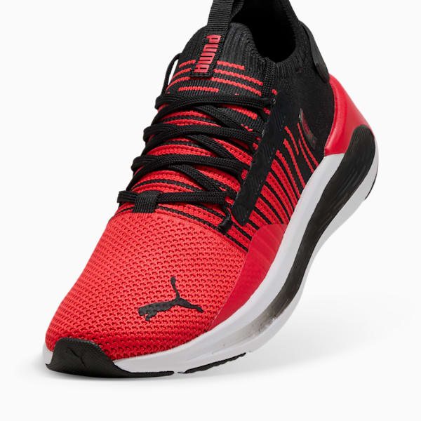 Chaussures de course à pied SOFTRIDE Symmetry Fuzion Homme, For All Time Red-PUMA Black-PUMA White, extralarge