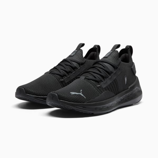SOFTRIDE Symmetry Fuzion Men's Running Shoes, PUMA Black-Cool Dark Gray, extralarge