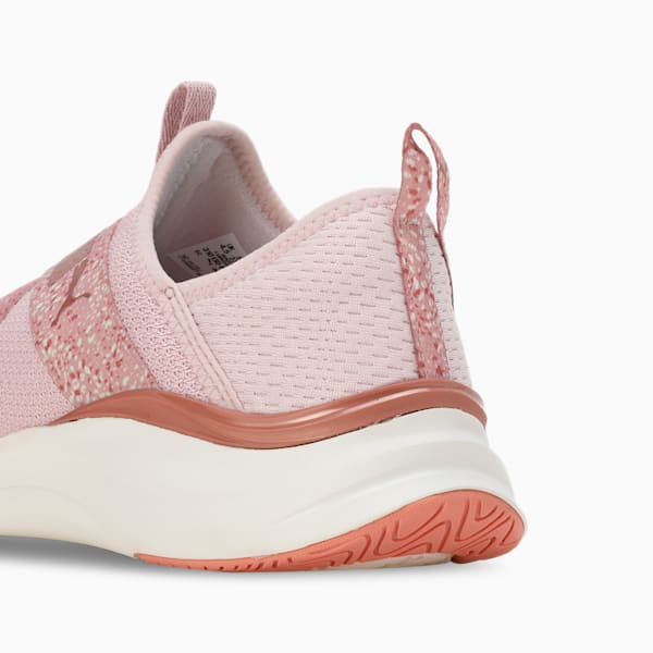 SOFTRIDE Harmony Slip Leo Women's Running Shoes, Mauve Mist-Warm White-Rose Gold, extralarge-IND