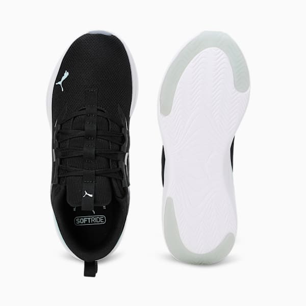 SOFTRIDE Harmony Geode Glow Women's Running Shoes, PUMA Black-Nitro Blue, extralarge-IND