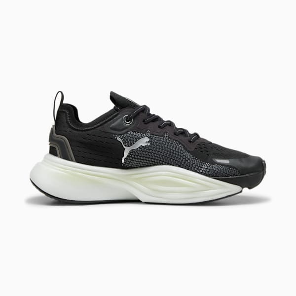 ウィメンズ パワー ニトロ SQD 2 トレーニングシューズ, PUMA Black-PUMA White, extralarge-JPN