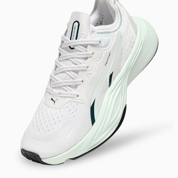 PWR NITRO™ SQD 2 Women's Training Shoes, PUMA White-Sage Frost-Green Terrain, extralarge-IND
