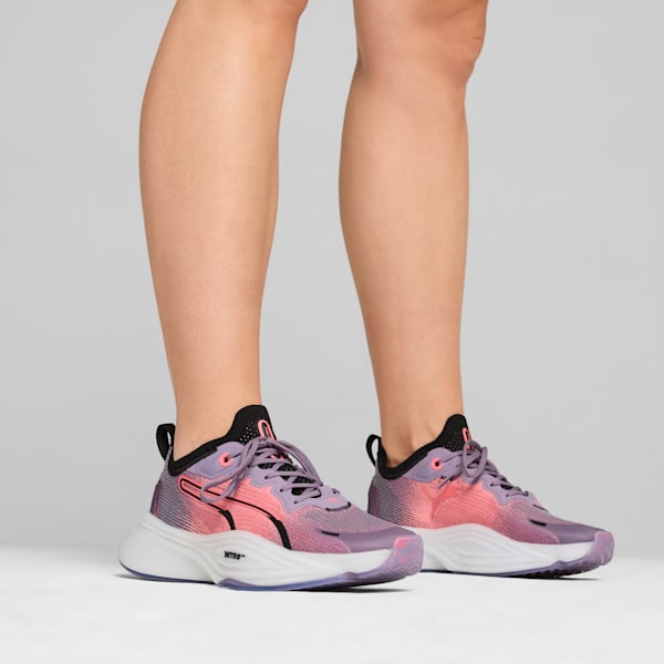Chaussures d’entraînement PWR NITRO™ SQD 2 Femme, Pale Plum-Sunset Glow-PUMA White, extralarge