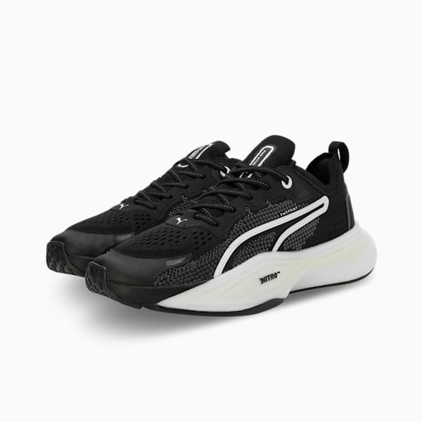 PWR NITRO™ SQD 2 Training Shoes, PUMA Black-PUMA White, extralarge-IND