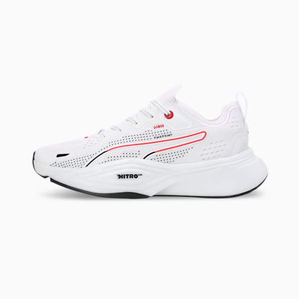 PWR NITRO™ SQD 2 Training Shoes, PUMA White-For All Time Red, extralarge-IND