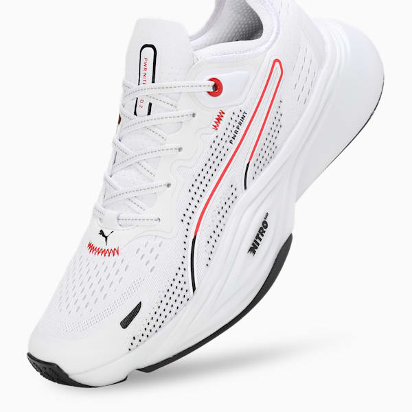 PWR NITRO™ SQD 2 Training Shoes, PUMA White-For All Time Red, extralarge-IND